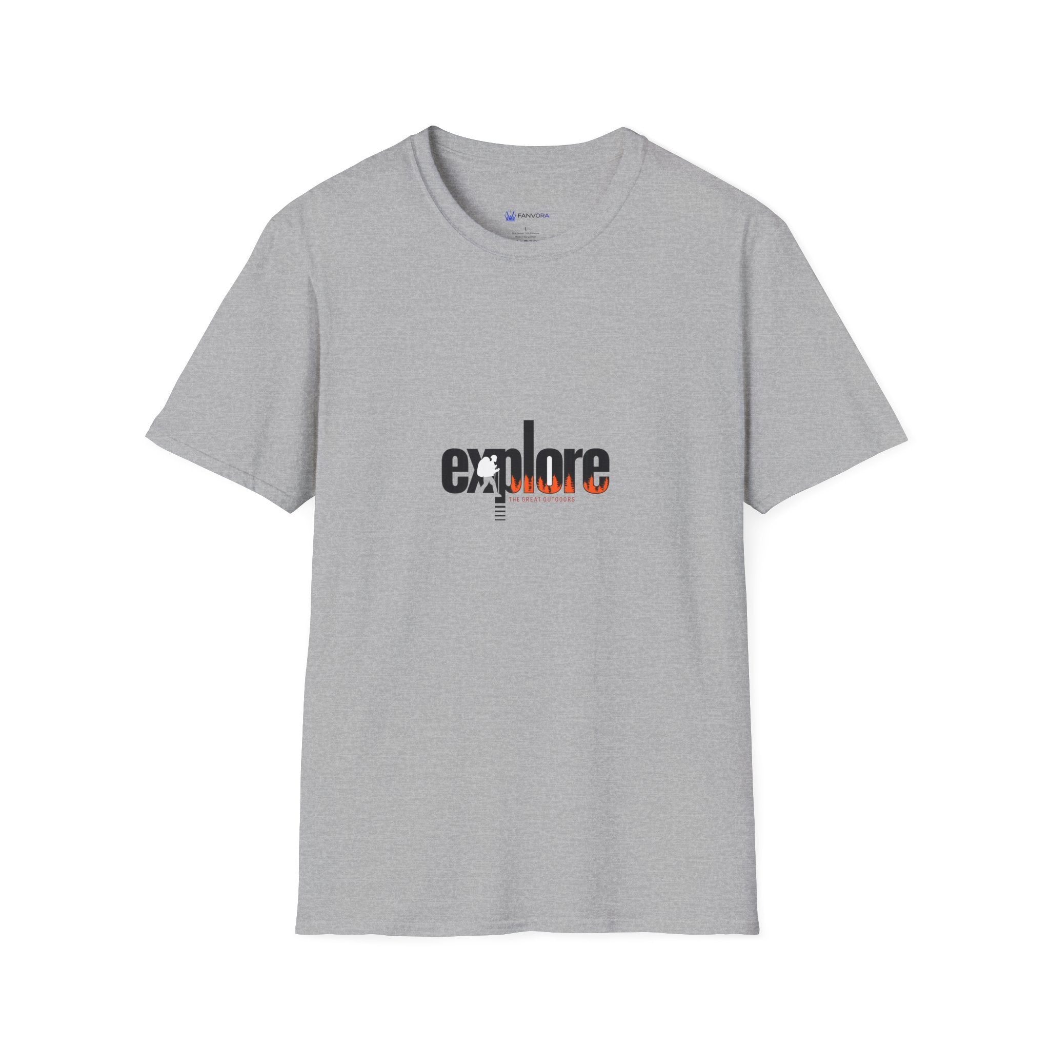 Explore Graphic T-Shirt — Minimal Adventure Travel Tee