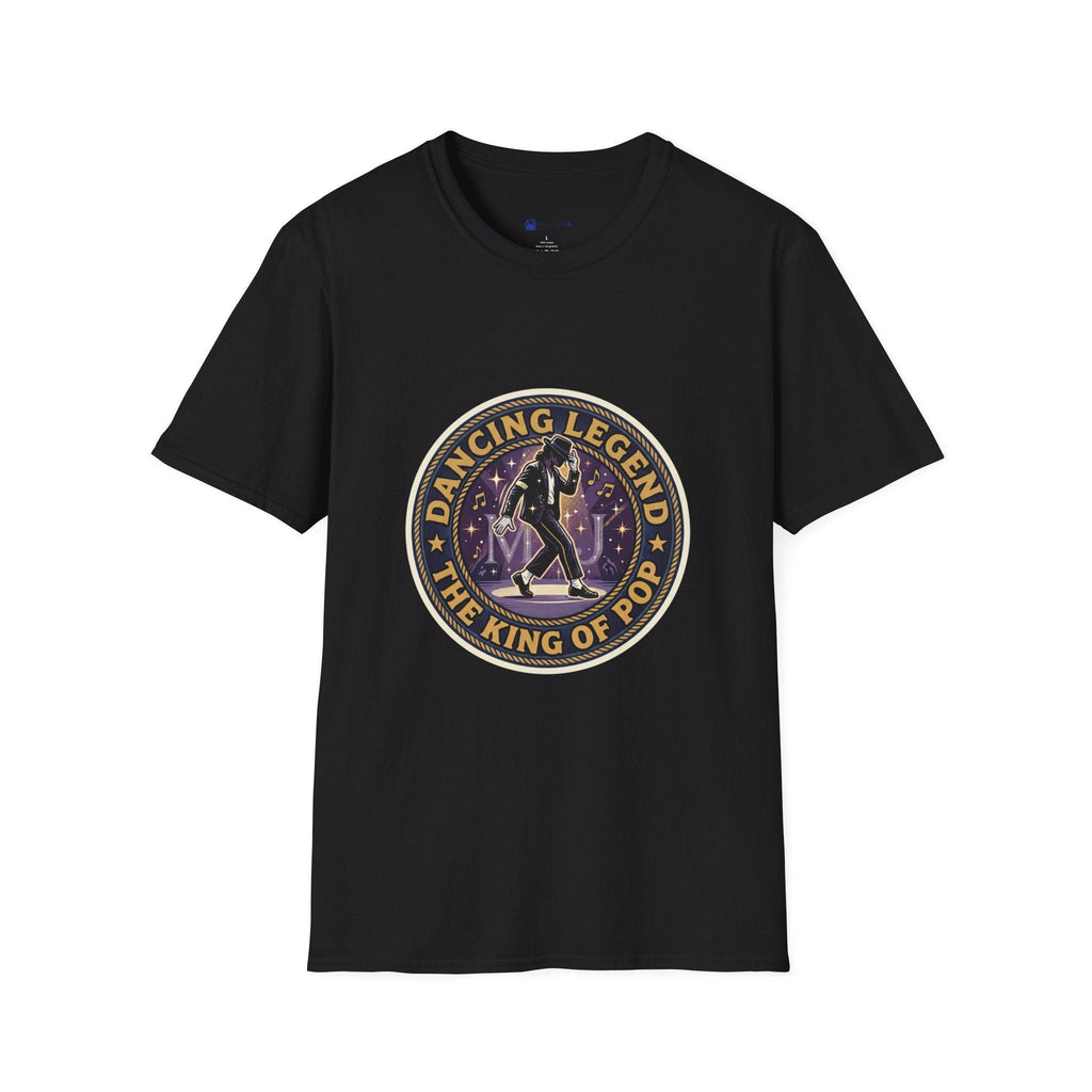 Dancing Legend T-Shirt — "The King of Pop" Retro Michael Tribute.