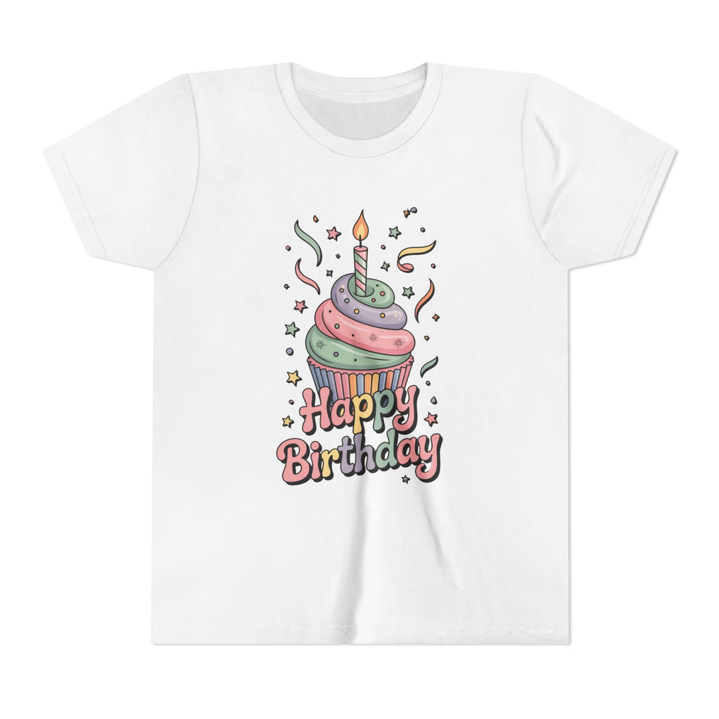 Kids "Happy Birthday" Cupcake Tee