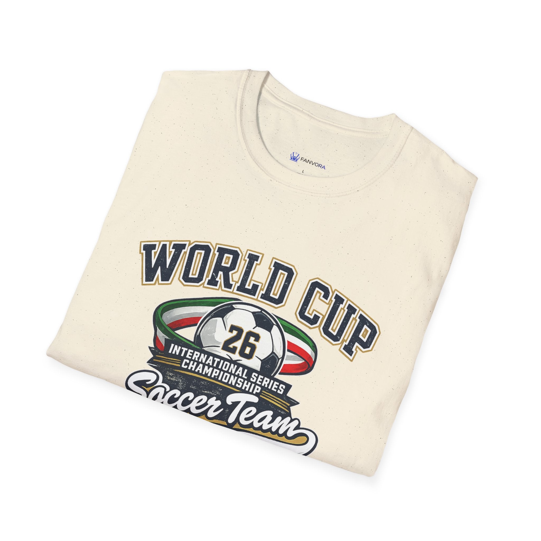 Soccer Team T‑Shirt – Vintage International Series Championship Design