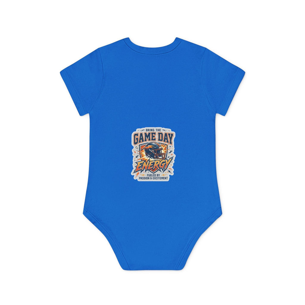 Baby Bodysuit - "France #10 Footballer Rising Star Fan Version" Future Soccer Player & Game Day Energy Organic Baby Onesie.