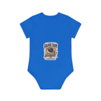 Baby Bodysuit - "France #10 Footballer Rising Star Fan Version" Future Soccer Player & Game Day Energy Organic Baby Onesie.