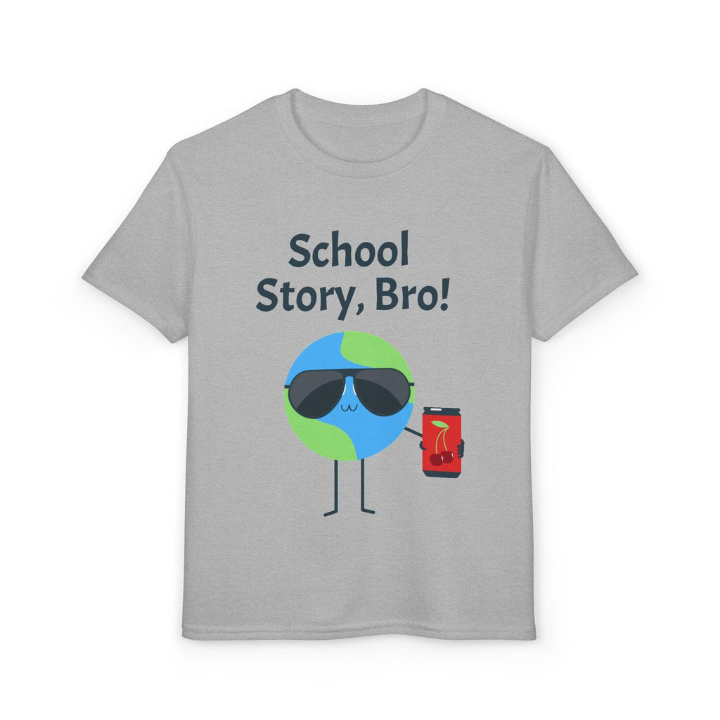 Cool Earth cartoon youth shirt