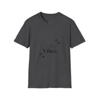 Pawsitive Vibes T-Shirt — Cute Paw Print Pet Lover Tee