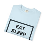 Unisex CR7 Fans Siuuu T-Shirt — Eat Sleep Siuuu Repeat Graphic Tee.