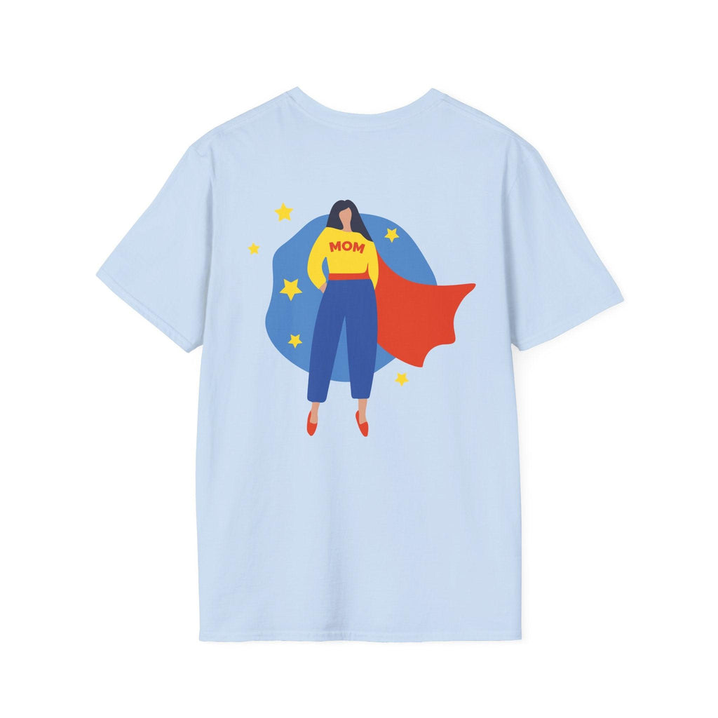 Premium Quality - Mom Superhero T-Shirt - "Not All Superheroes Wear Capes" Graphic Tee.