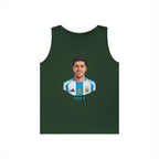 "I am Here to Stay" Argentina Soccer Star Tank Top — Jersey Portrait World Cup 2026.