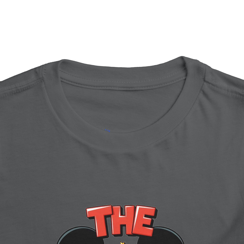 Toddler Tee — "The Birthday Boy" Cartoon Mouse Party Shirt