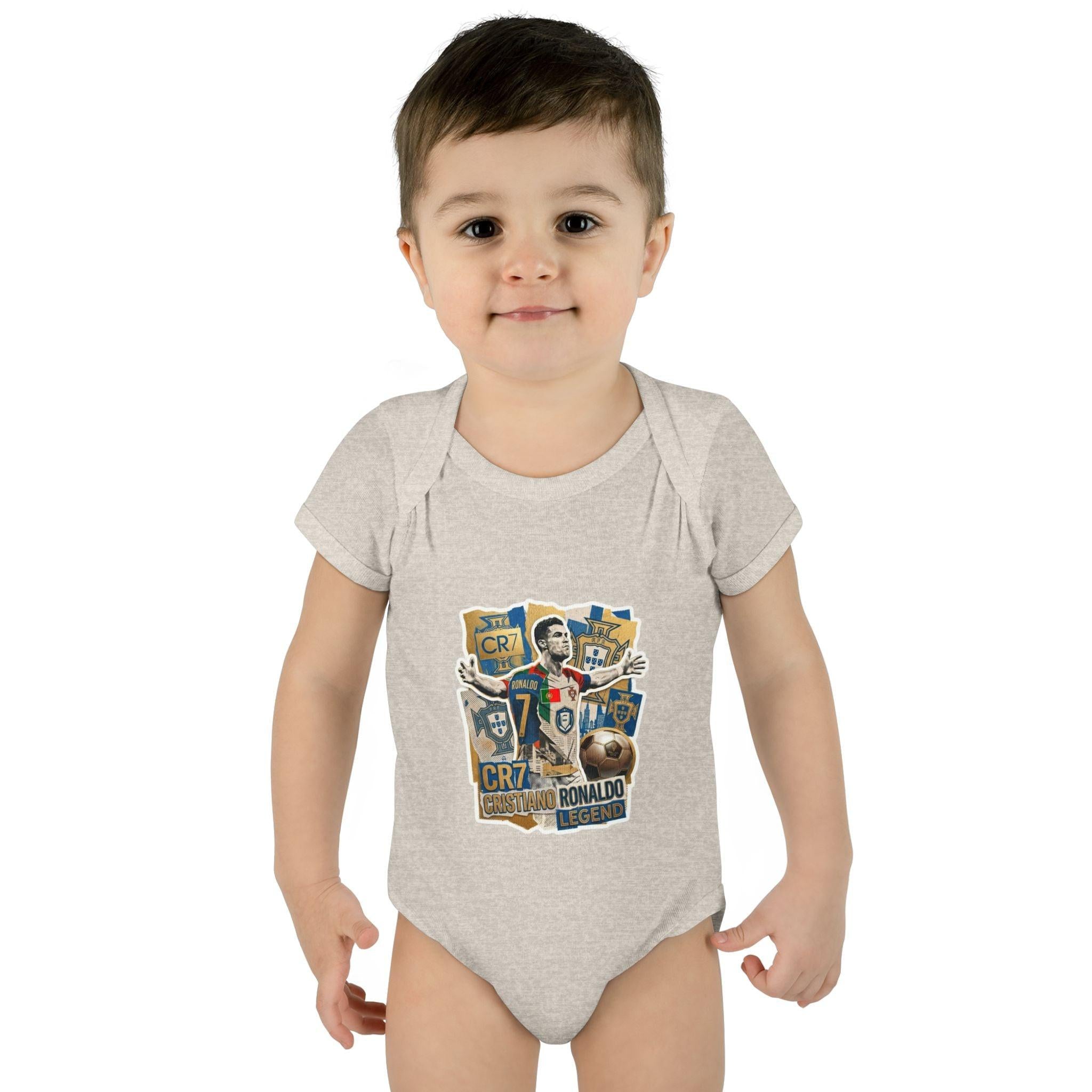 CR7 Fan Inspired Baby Bodysuit — World Cup 2026 Infant One-Piece.