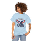 USA Eagle T-Shirt – America Patriotic Graphic Tee for 4th of July