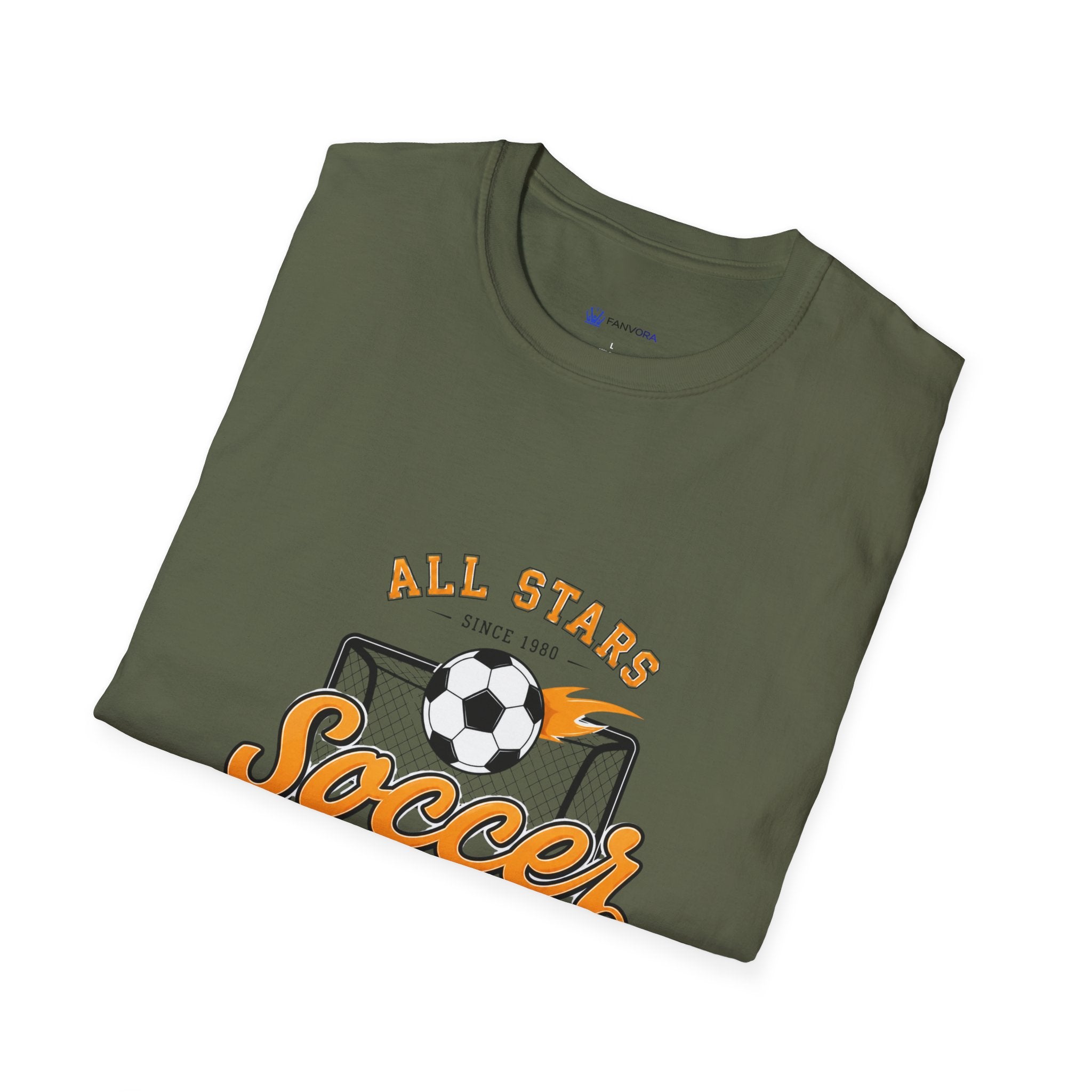 Soccer All Stars T-Shirt — Vintage Goal & Ball Sports Tee