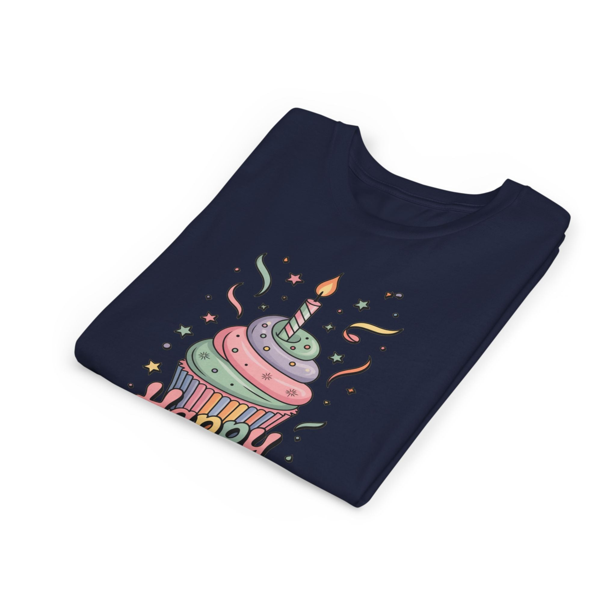 Kids "Happy Birthday" Cupcake Tee