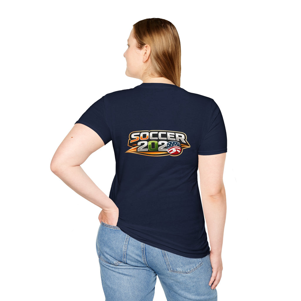 Soccer Cup 2026 Soccer T-Shirt — Retro Emblem Football Tee