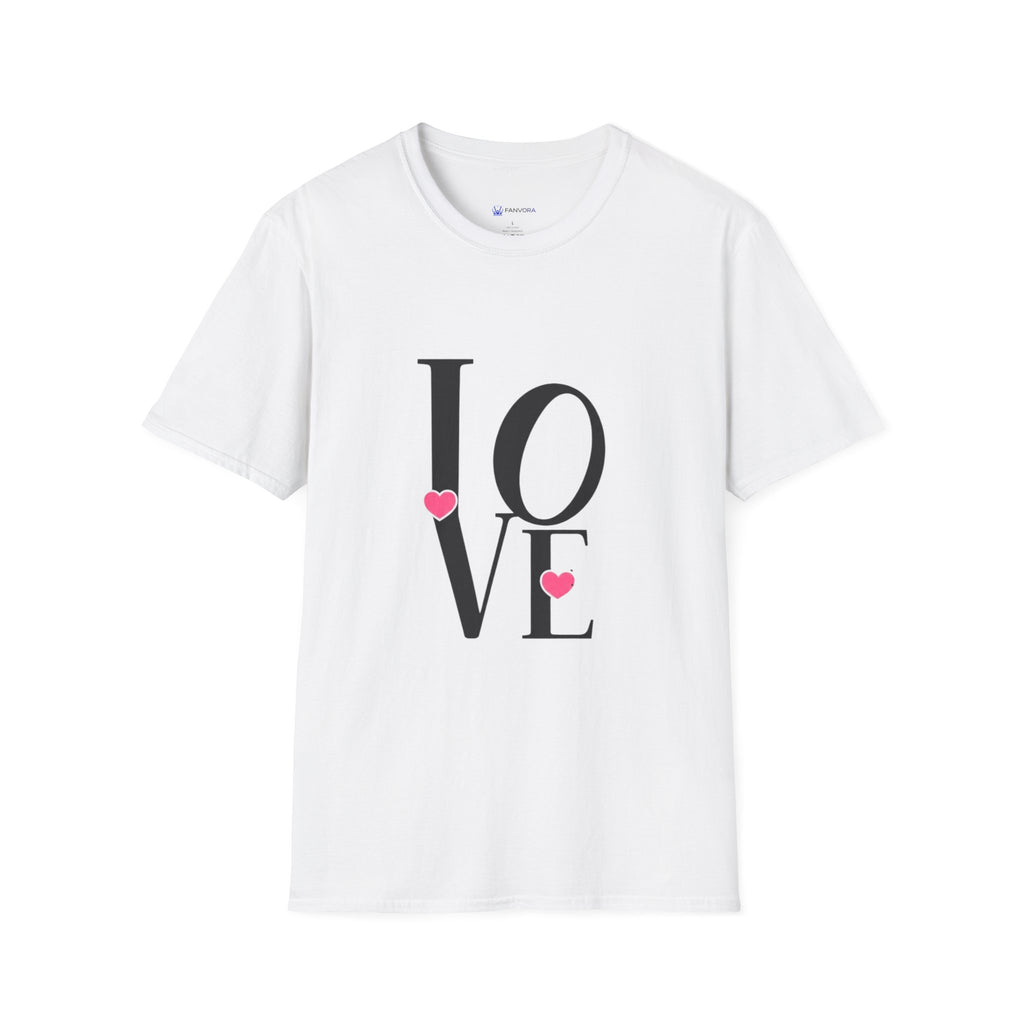 LOVE Heart Graphic T-Shirt — Romantic Valentine's Day Tee