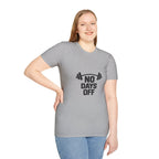 No Days Off T-Shirt — Motivational Gym Workout Tee