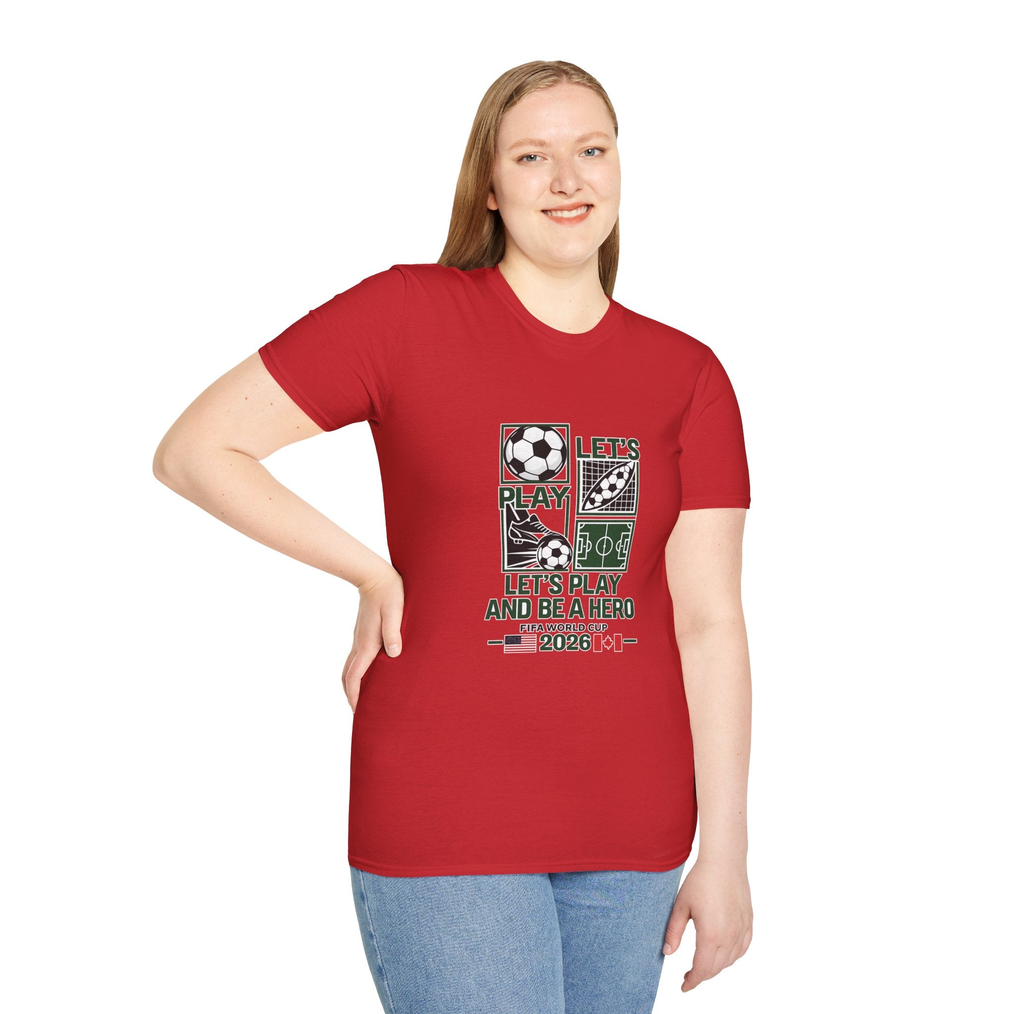Soccer "Let's Play" T-Shirt — Fan Tee