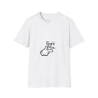 Couples Pointing 'She's Mine' T-Shirt