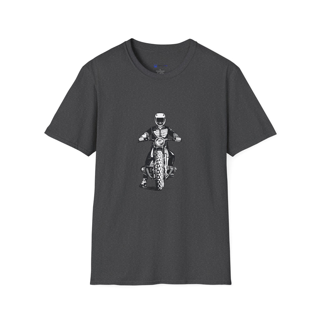 Motorcycle Rider T-Shirt — Vintage Biker Graphic Tee