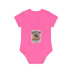 Baby Bodysuit - "France #10 Footballer Rising Star Fan Version" Future Soccer Player & Game Day Energy Organic Baby Onesie.
