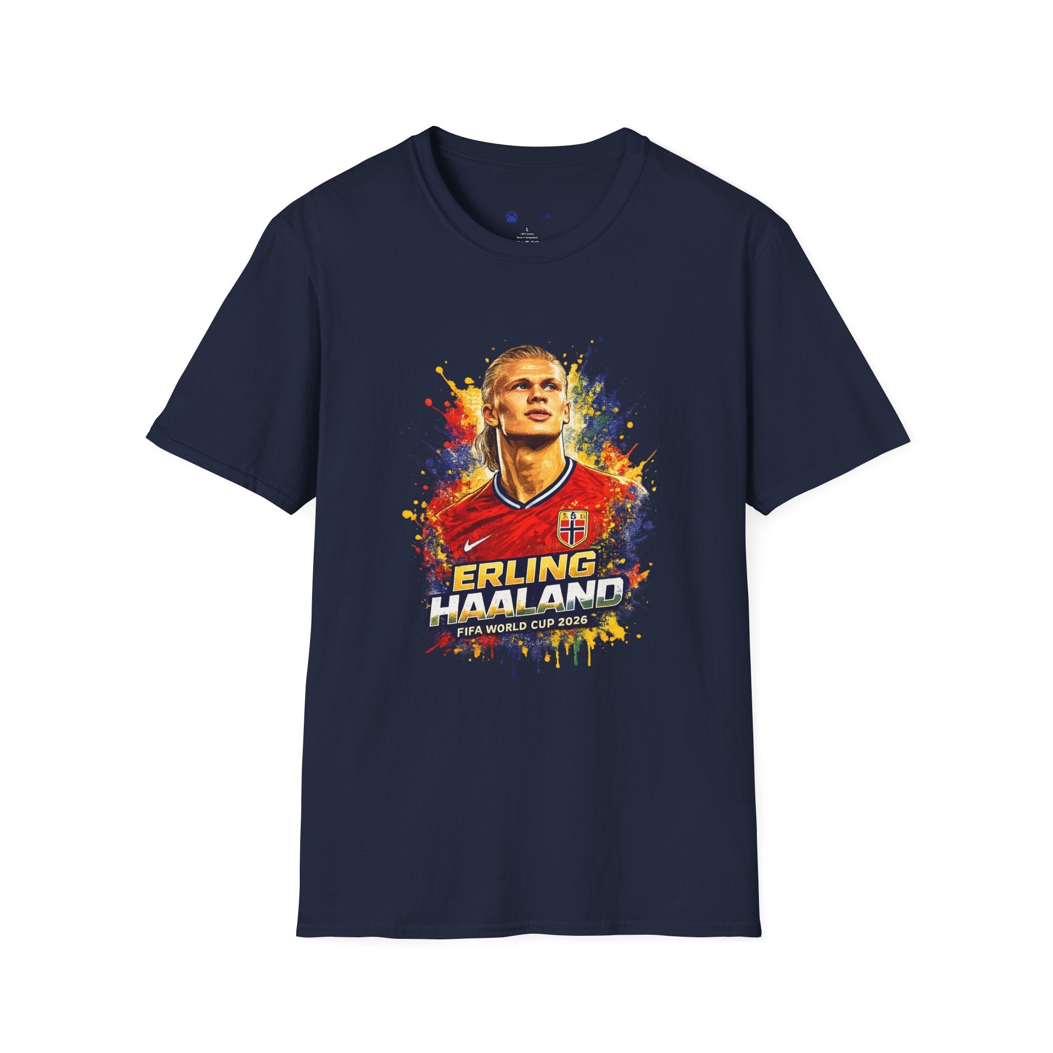 Norway legend Soccer T‑Shirt — Watercolor Portrait Football Tee