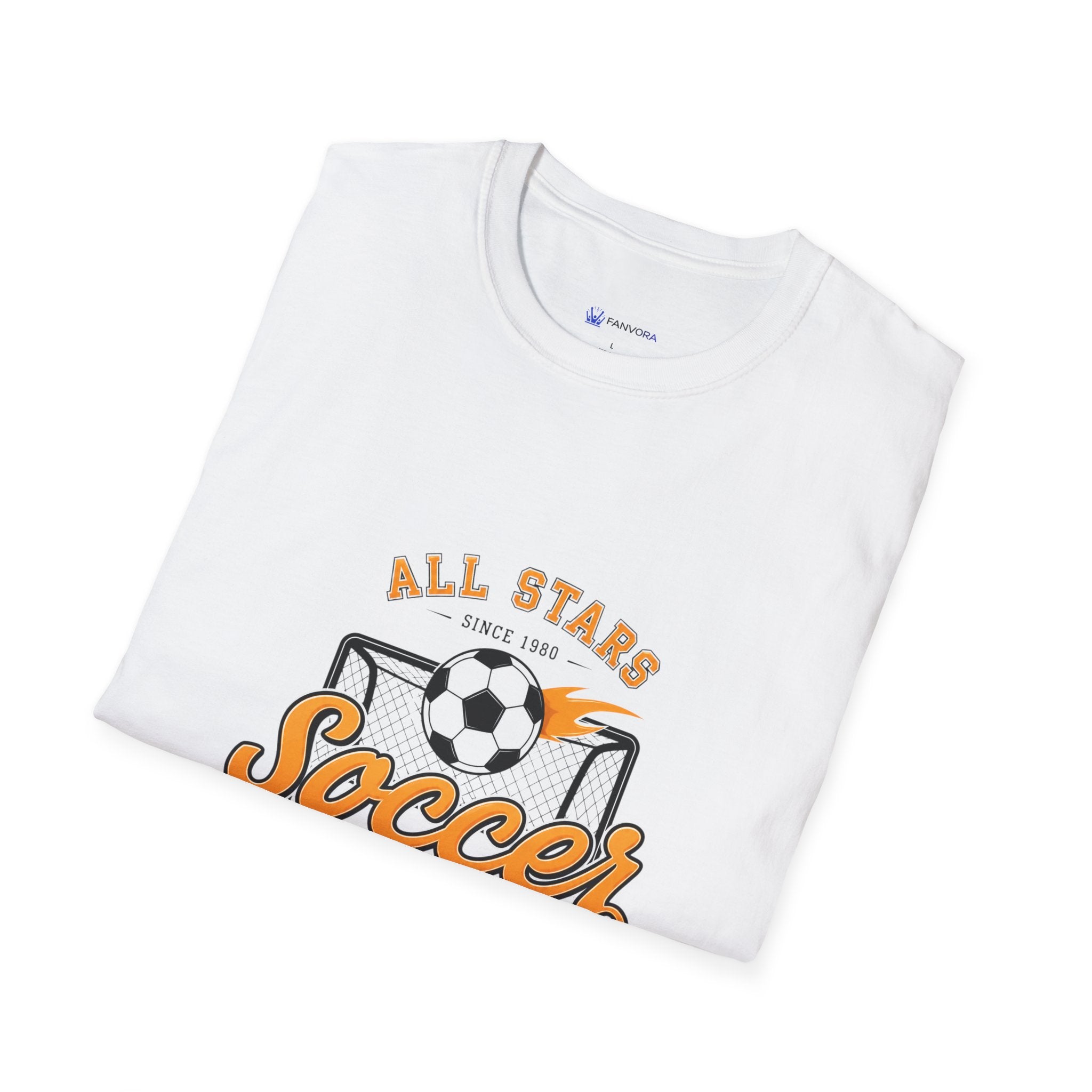 Soccer All Stars T-Shirt — Vintage Goal & Ball Sports Tee