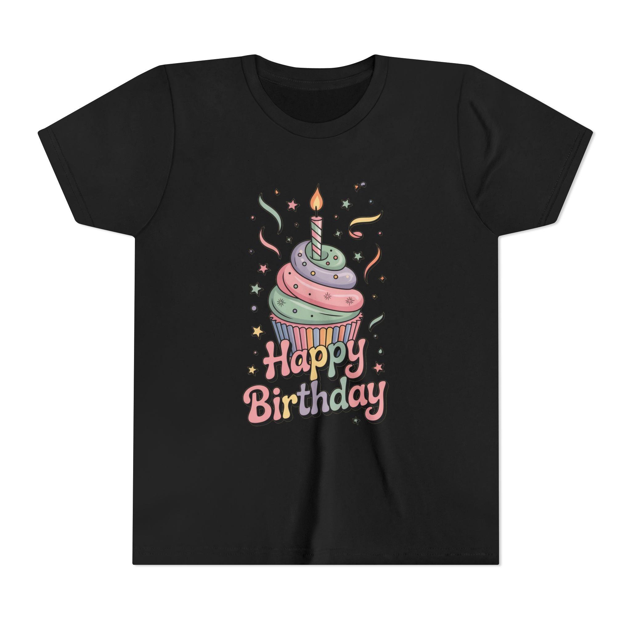 Kids "Happy Birthday" Cupcake Tee
