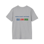 Soccer  Cup T-Shirt – "Go Team! Cup Soccer" USA Flag Design
