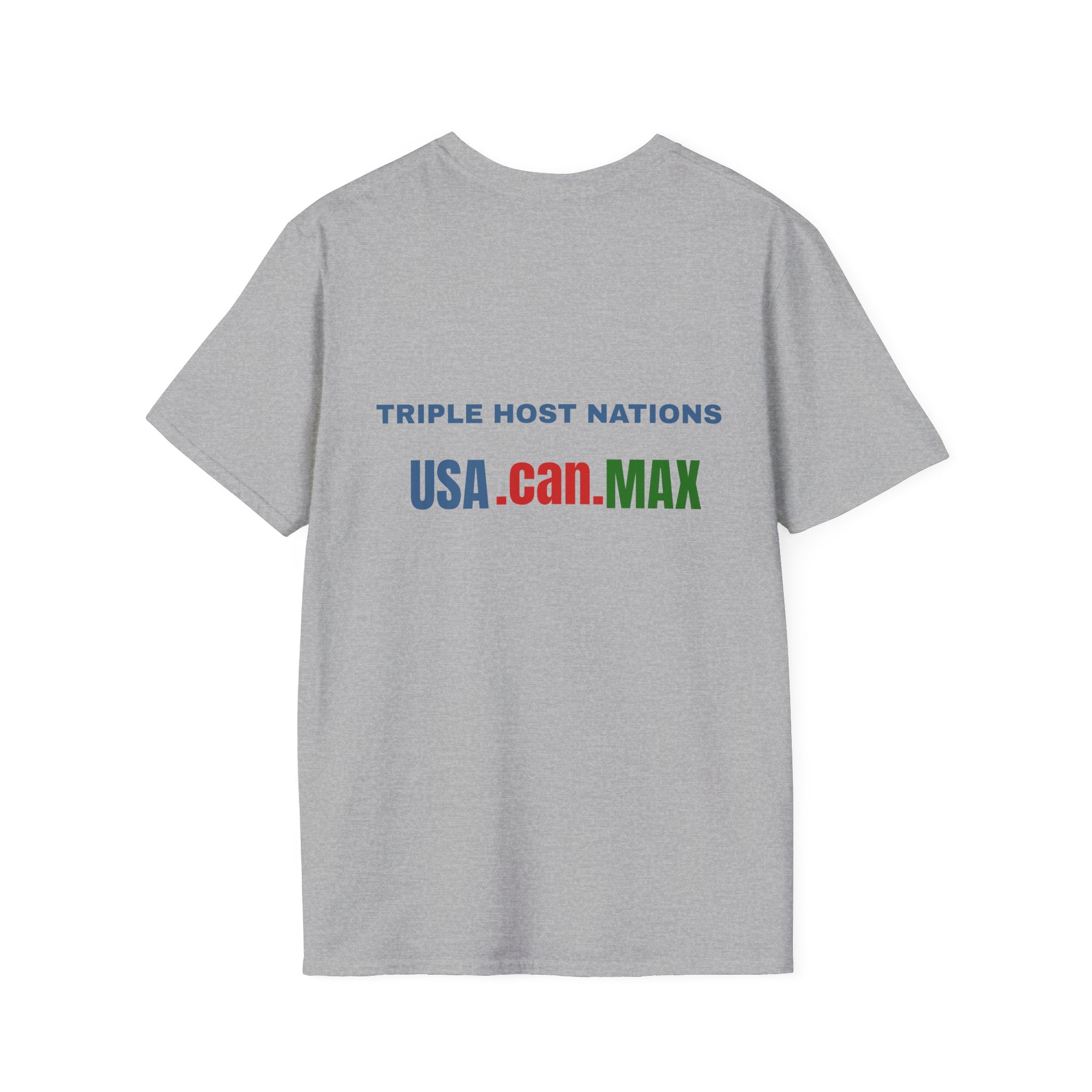 Soccer  Cup T-Shirt – "Go Team! Cup Soccer" USA Flag Design
