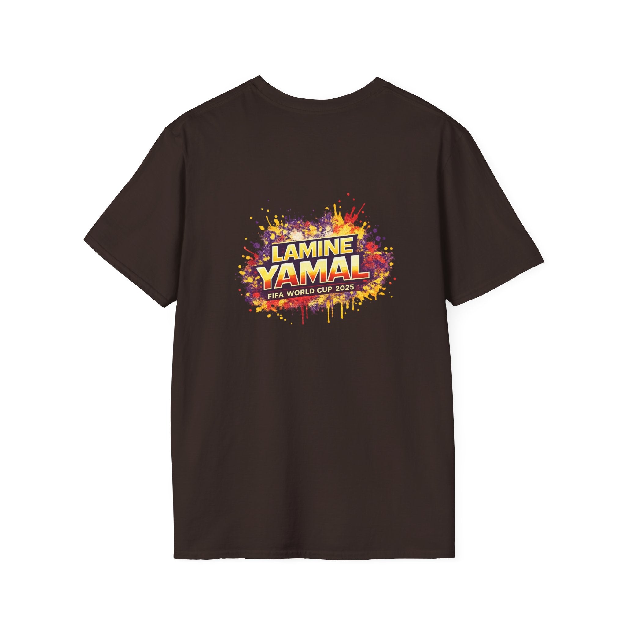 Soccer Player Portrait T-Shirt — 'Spain Legend' Watercolor Graphic Tee