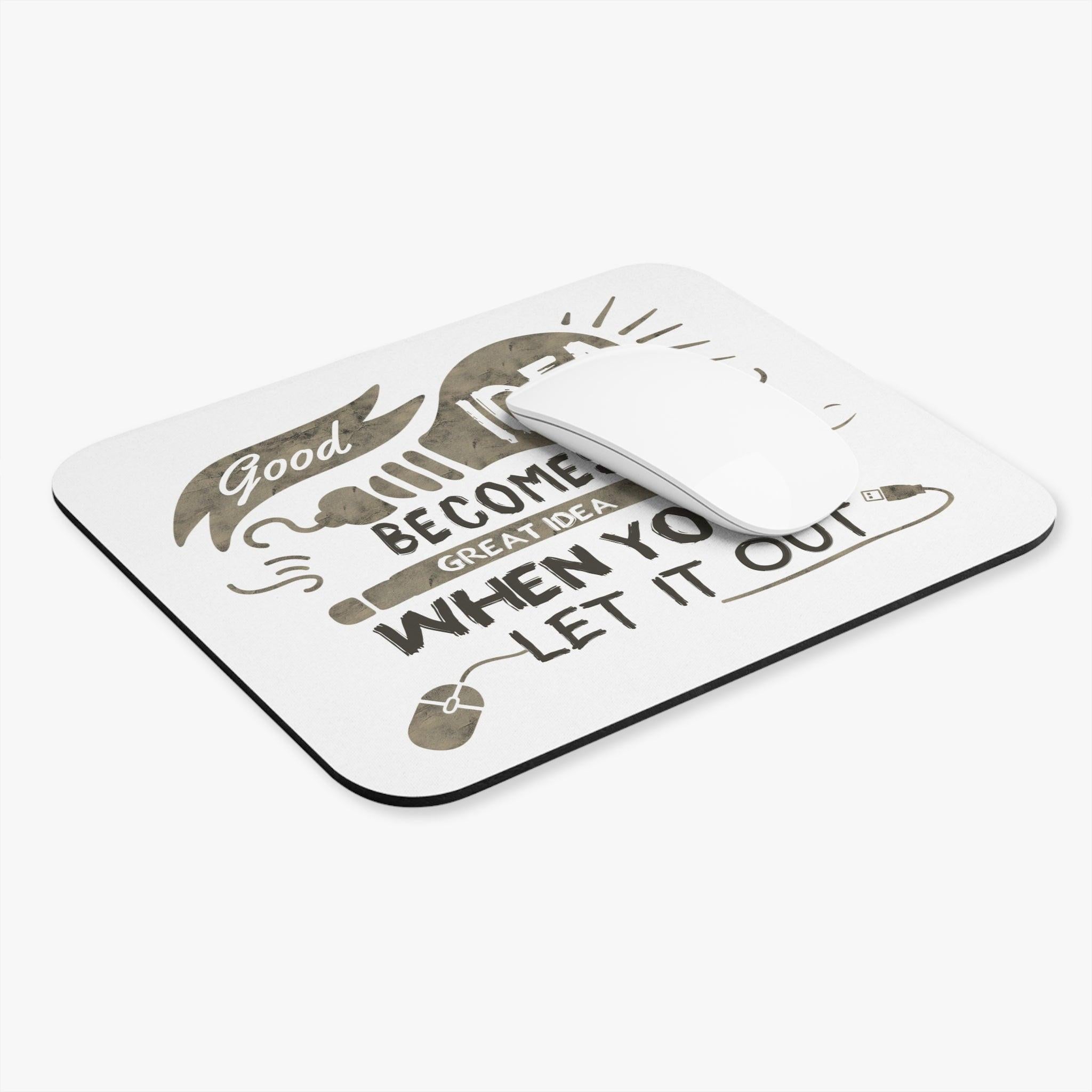 Inspirational Good Idea creative mouse pad