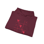 Valentine Hearts Hoodie — "I Only Have Eyes for You" Romantic Pullover.