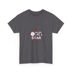 Play Like a Star Baseball Tee — Kids & Youth Sports Shirt