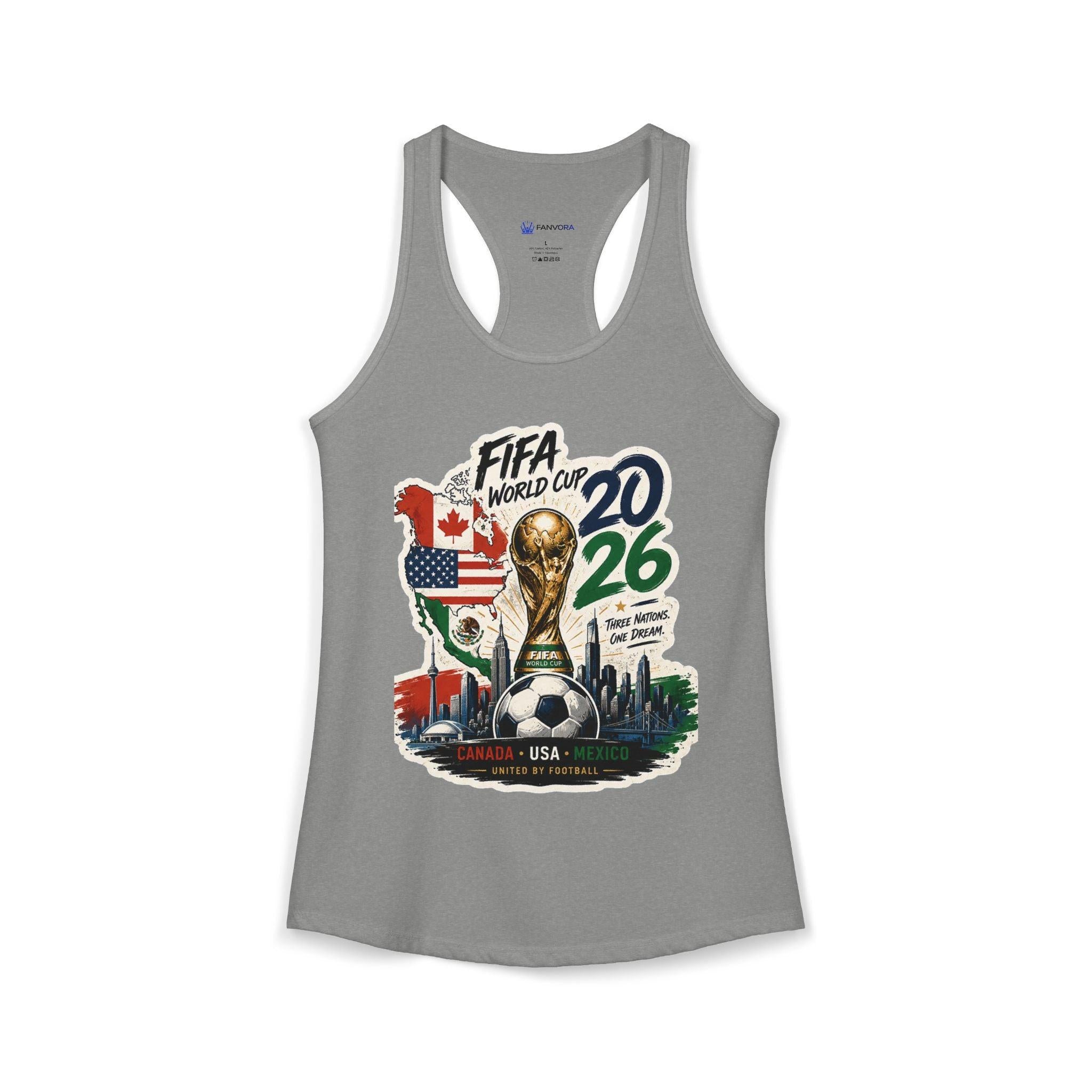 World cup 2026 Women's Ideal Racerback Tank.