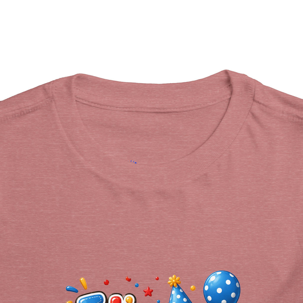 Toddler Birthday Tee — "It's My Birthday" Bear Party Shirt