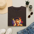 Soccer Player Portrait T-Shirt — 'Spain Legend' Watercolor Graphic Tee