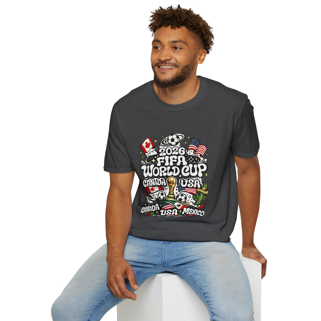 soccer T-Shirt — Canada USA Mexico Fans Shirt