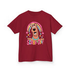 Scooby-Doo Kids T‑Shirt — Colorful Rainbow Cartoon Tee for Kids