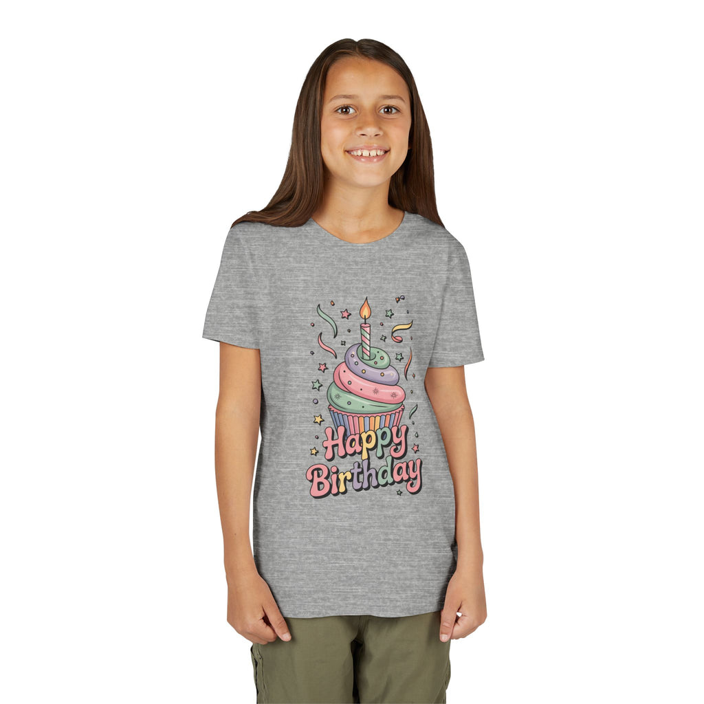 Kids "Happy Birthday" Cupcake Tee