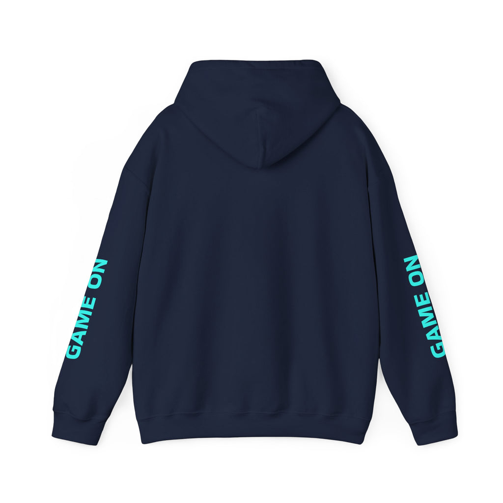 Gaming Mode Hoodie — "Gaming Mode" Graphic Pullover with Sleeve "Game On" Text