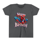 Spider Hero "Happy Birthday" Youth Tee
