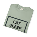 Unisex CR7 Fans Siuuu T-Shirt — Eat Sleep Siuuu Repeat Graphic Tee.