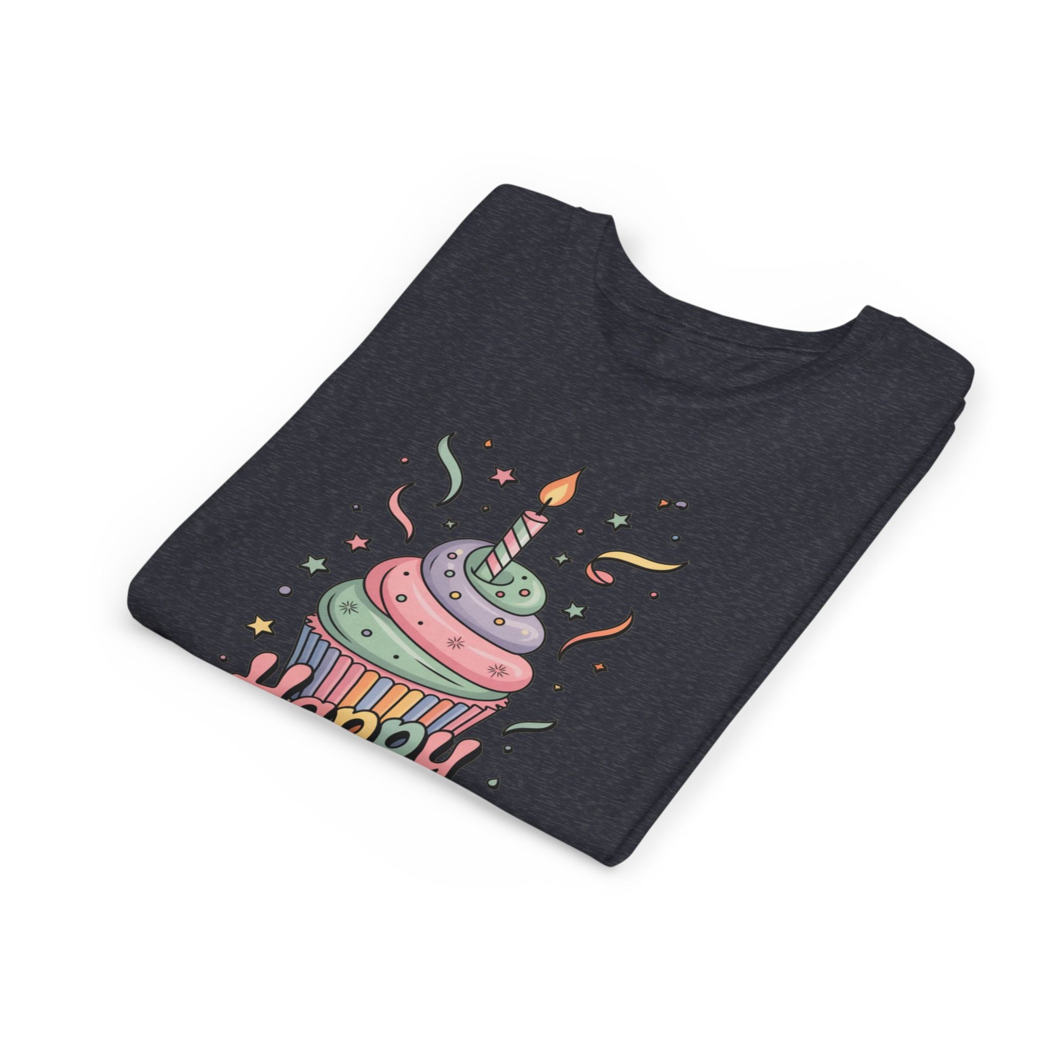 Kids "Happy Birthday" Cupcake Tee
