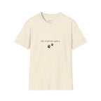Pet Lover T‑Shirt — "Life Is Better With a" Paw Print Tee