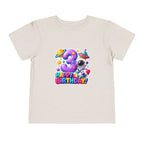 3rd Birthday Toddler Tee — Space Astronaut "Happy Birthday" Shirt