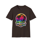 Soccer T‑Shirt — Colorful Retro Player Graphic
