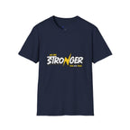 We Are Stronger Lightning Tee — Inspirational Graphic T-Shirt