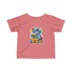 Toddler 2nd Birthday Tee – Colorful Balloon & Race Car "Happy Birthday" Shirt