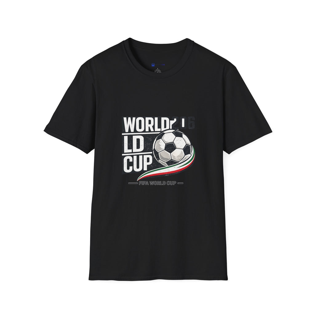World 206 LD Cup Soccer T-Shirt — soccer Graphic Tee
