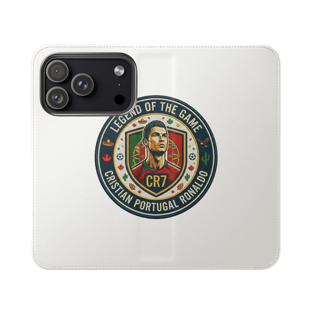 iPhone & Samsung Flip Phone Cases - Argentina GOAT # 10 'Legend of the Game'.