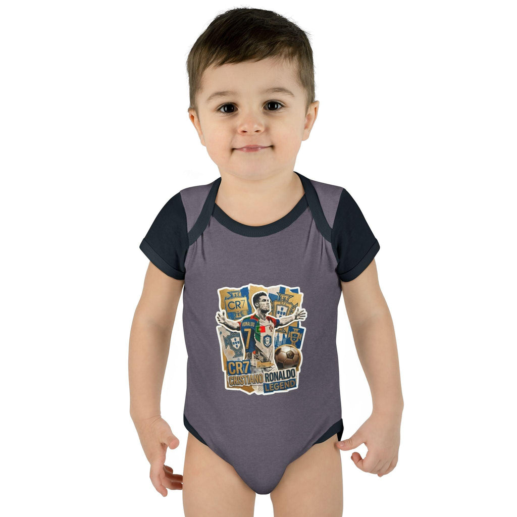 CR7 Fan Inspired Baby Bodysuit — World Cup 2026 Infant One-Piece